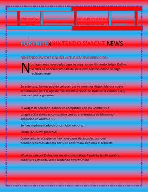 Fornite x Nintendo Swicht