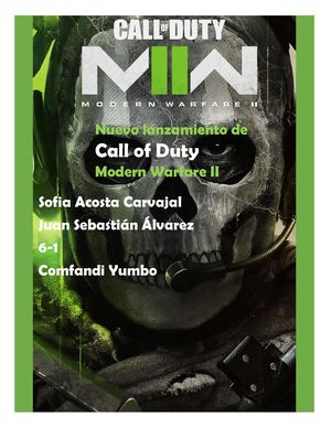 Modern Warfare Ii Juan Sebastian Alvarez Guinchin Y Sofia Acosta Carvajal 6 1
