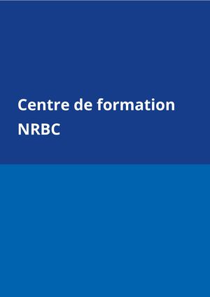 Plaquette Formation Continue AP-HP 2023 - Centre de Formation Nrbc