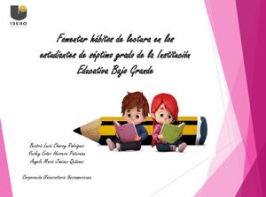 Fomentar Hábitos De Lectura