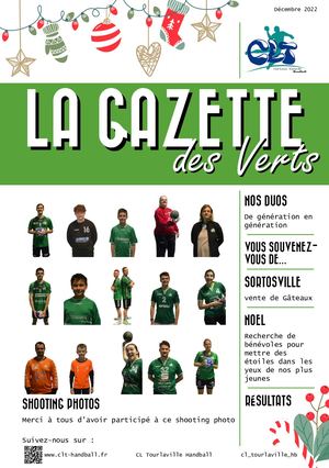 La Gazette Des Verts Décembre 22