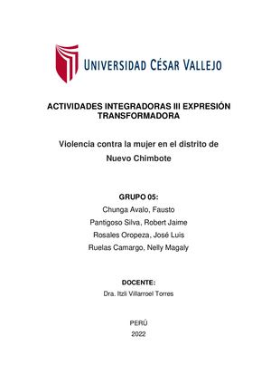 Grupo 05 Justificación Del Problema