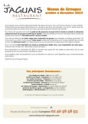La Jaguais Campbon Menu Groupe Automne Hiver 22 23