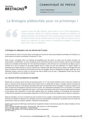 Cp Intentions De Départs Printemps 2022