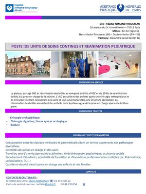 Fiche De Poste Simplifiée Ide Usc Rea B 05122022