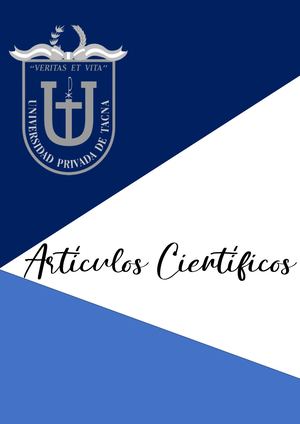 Artículos Científicos - UPT