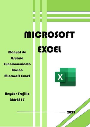 Manual De Usuario Excel