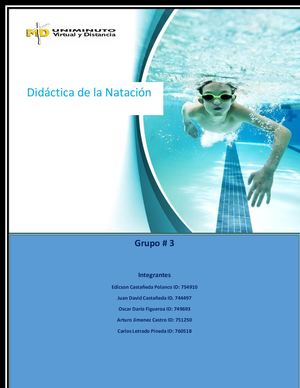 Cartilla Natación 1