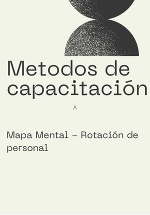 Métodos De Capacitación