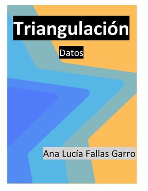 Traingulción De Datos