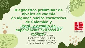 Articulo N° 03 Cadmio 65 74 78 80 Quimica Ambiental
