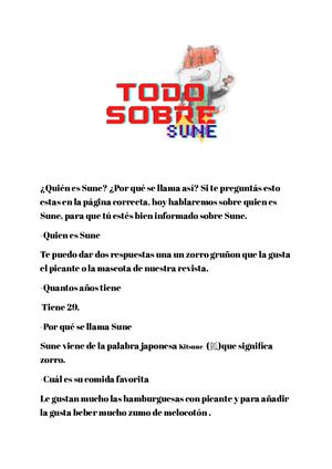 ¿Quién Es Sune