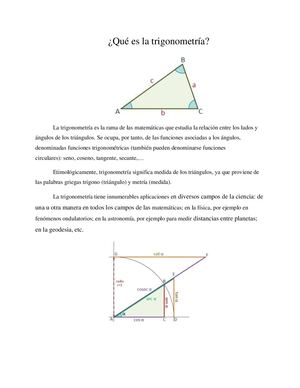 Qué Es La Trigonometría