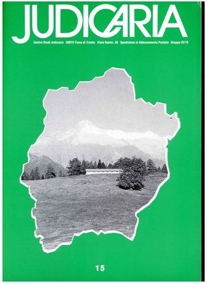 JUDICARIA N° 15
