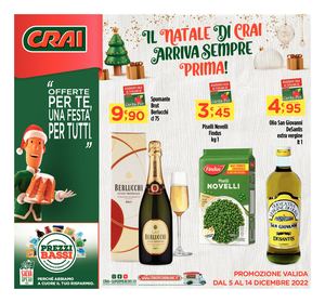 Volantino Crai Regina dal 5 al 14 dicembre