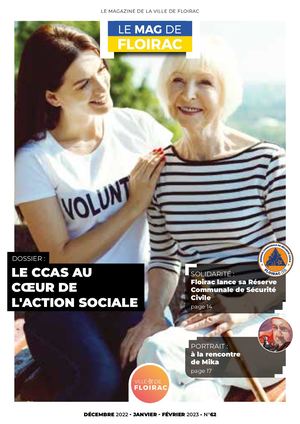 Magazine de la Ville de Floirac - N°62 Dec-Janv-Fev 2023