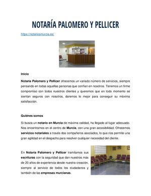 Notaría Palomero Y Pellicer