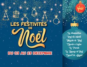 Programme des festivités de Noël