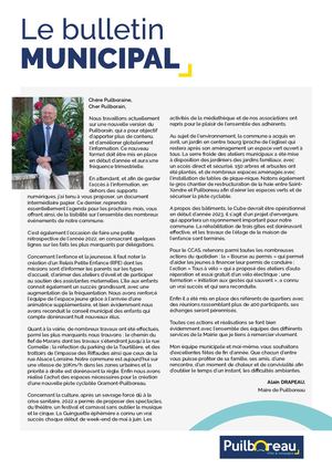 Bulletin municipal décembre 2022