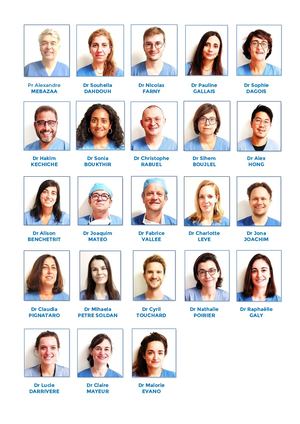 Trombinoscope Médecins Anesthésistes (1)