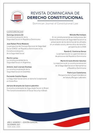 Revista Dominicana De Derecho Constitucional Edición Especial