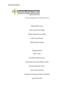 Producto Final Matriz