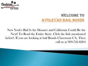 Bail bonds Rancho Cucamonga