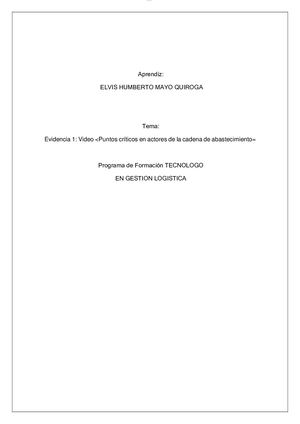 ACT 11  Evidencia 1 Video Puntos Críticos En Actores De La Cadena De Abastecimiento (1).