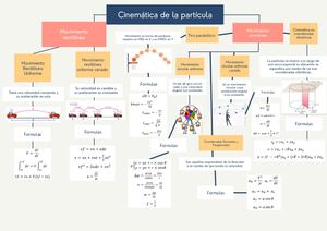 Organizador Grafico Cinematica De La Particula 2