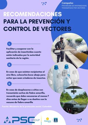 Prevencion Y Control De Vectores