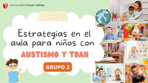 Estrategias En El Aula Para Niños con Autismo y TDHA