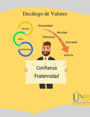 Decálogo De Valores