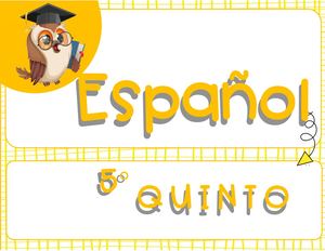 5° Planeamiento Español Diciembre