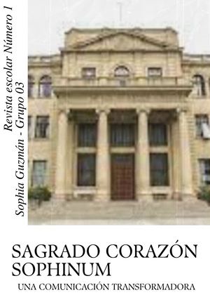 Sagrado Corazón Sophianum Calameo Sophia Guzmán