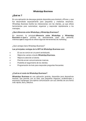 Calaméo - Whats App Business