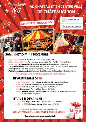 Fêtons Noël à Châteaugiron - Programme 2022