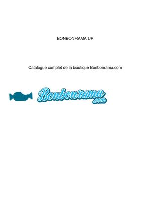 Catalogue Complet Bonbonrama