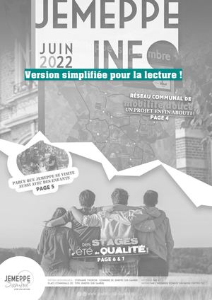 JEMEPPE INFO - JUIN 2022 - VERSION SIMPLIFIEE POUR LA LECTURE