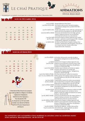 Chai Pratique Dec 2022