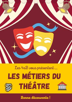 Les 4eB vous présentent les métiers du théâtre