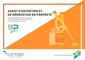Référentiel CQP TFP Agent Entretien et Rénovation