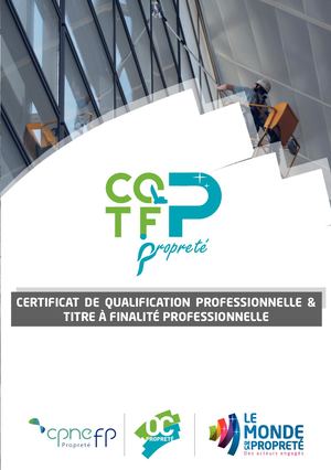 Plaquette CQP TFP Salariés