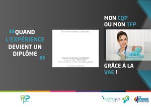 Plaquette CQP TFP spécial VAE