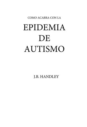 Epidemia de autismo