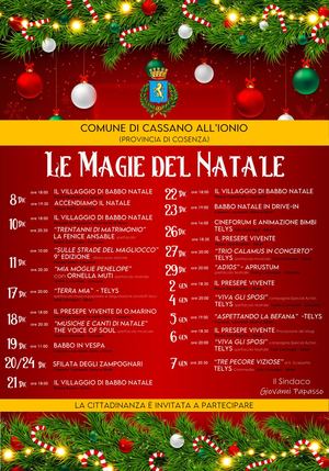 Manifesto Eventi Natale 2022