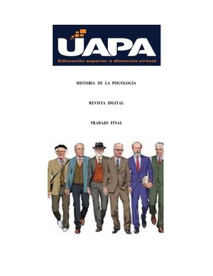 Revista Digital Historia De La Psicologia Trabajo Final