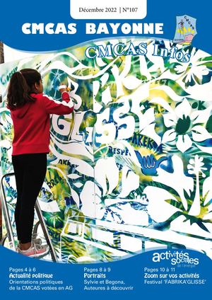 CMCAS JOURNAL n°107 - Décembre 2022