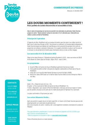 Cp Les Doubs moments à Montbéliard