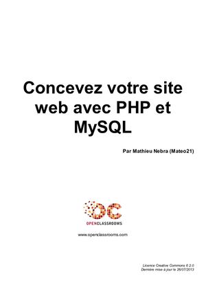 Calaméo - 14668 Concevez Votre Site Web Avec Php Et Mysql