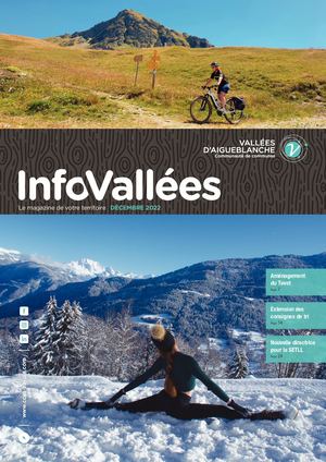 Vallées d'Aigueblanche - Magazine Info'Vallées Décembre 2022